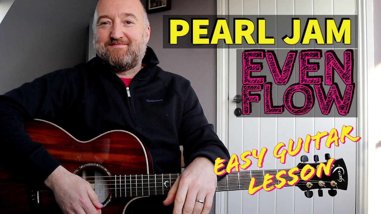 Легкие песни для гитары | Как играть «Even Flow» Pearl Jam