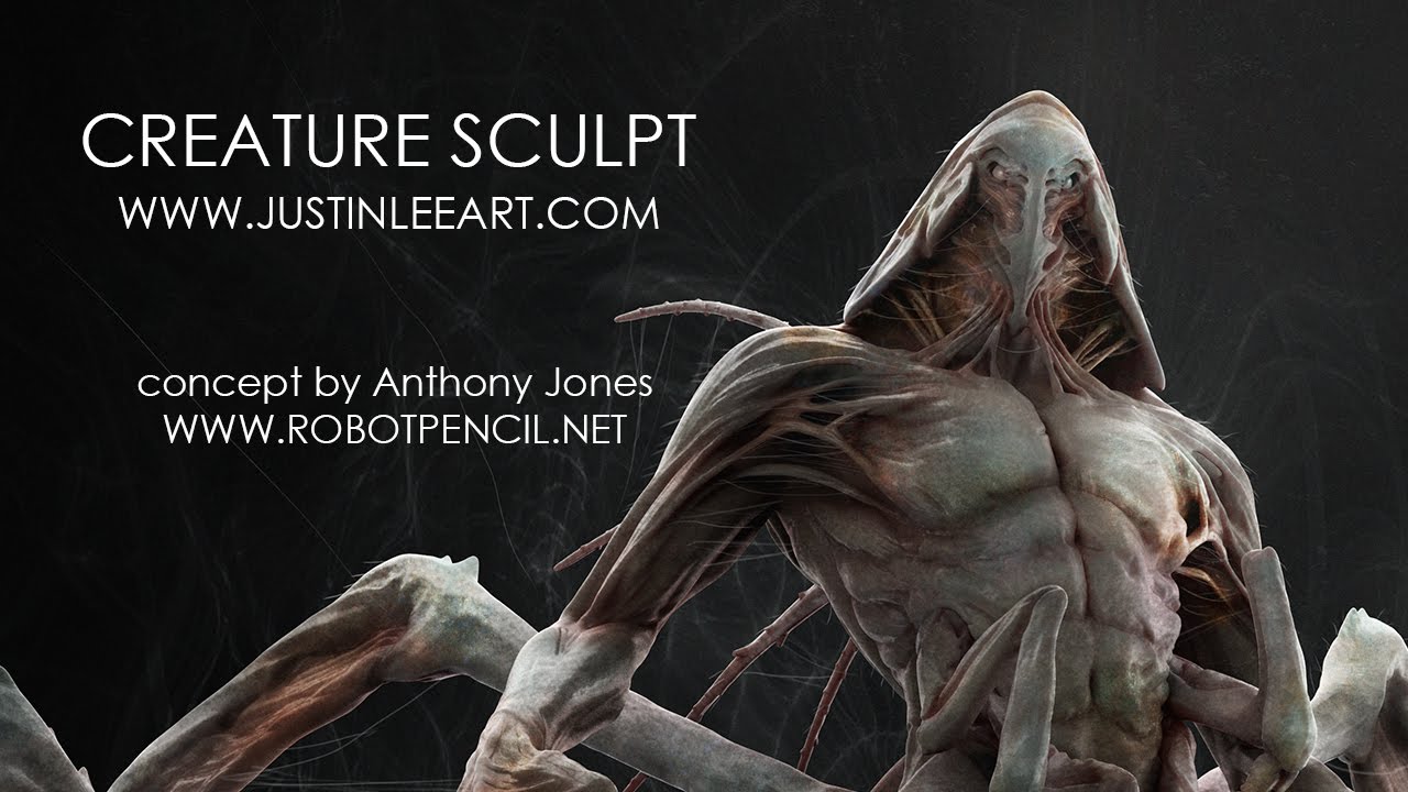 Creature Sculpt Concept by Anthony Jones