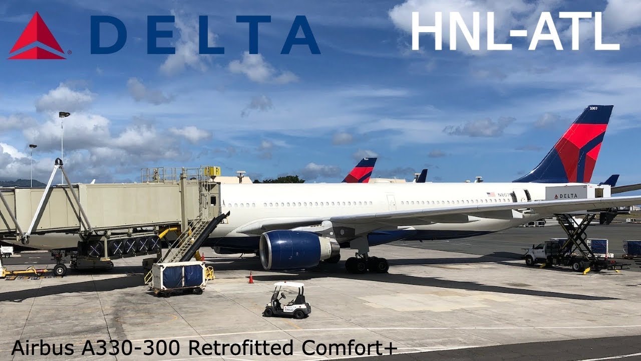 Trip Report Delta Air Lines Retrofitted Airbus A330-300 Honolulu (HNL) - Atlanta (ATL) Comfort+