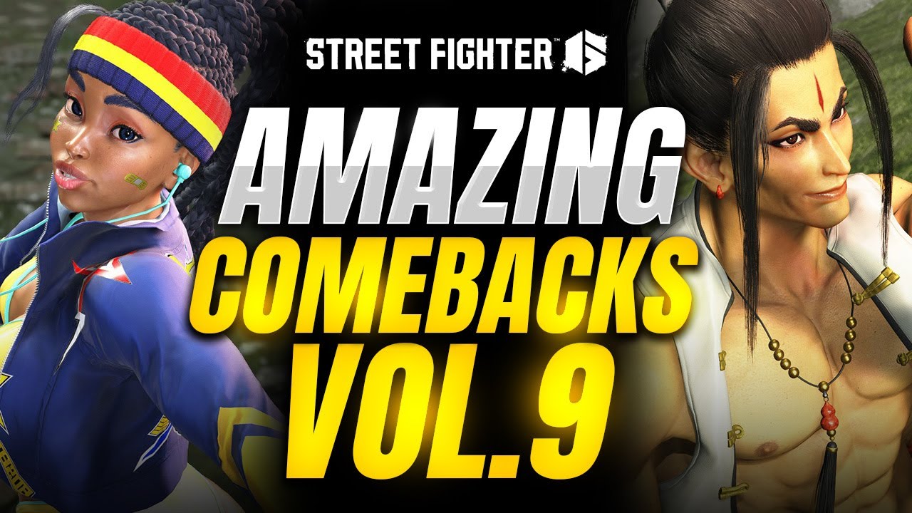 SF6 ▰ Amazing COMEBACKS • Vol 9 ▰ STREET FIGHTER 6 High Level Highlights