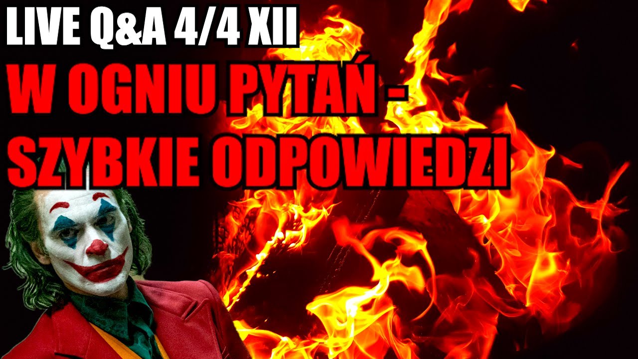 W OGNIU PYTAŃ - SZYBKIE ODPOWIEDZI  4/4 (XII) - pytania i odpowiedzi z Jokerem
