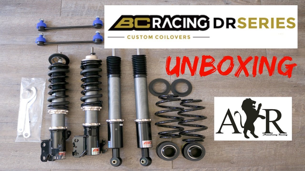 Suspension Tuning | BC Racing DR series Coilovers | Unboxing
