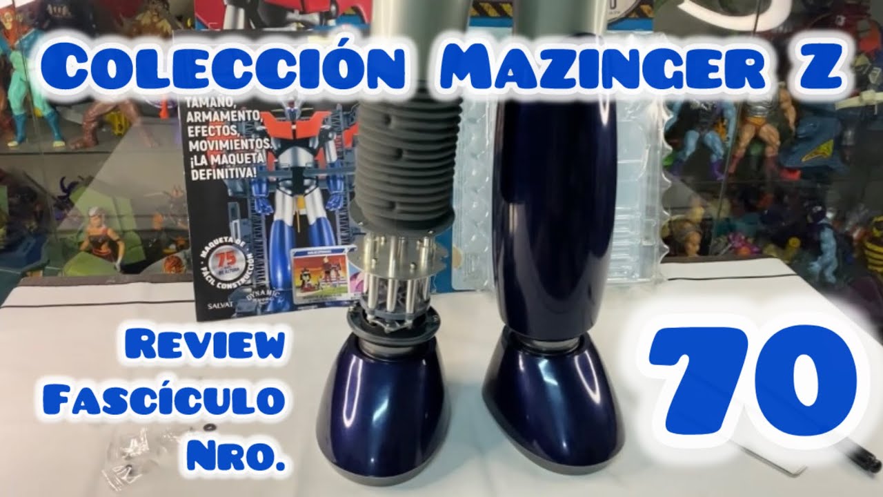 Fascículo Nro. 70 - Colección MAZINGER Z CONSTRUYE EL ROBOT MÁS ICÓNICO DEL ANIME! Salvat Argentina!