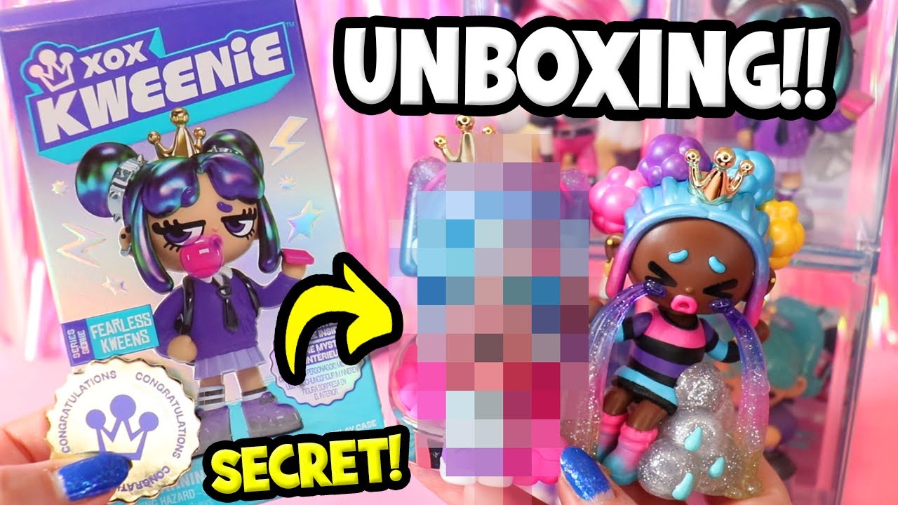 I GOT THE SECRET! UNBOXING *MORE* XOX KWEENIE | FEARLESS KWEENS SERIES! ONLY 1000 TO BE FOUND!