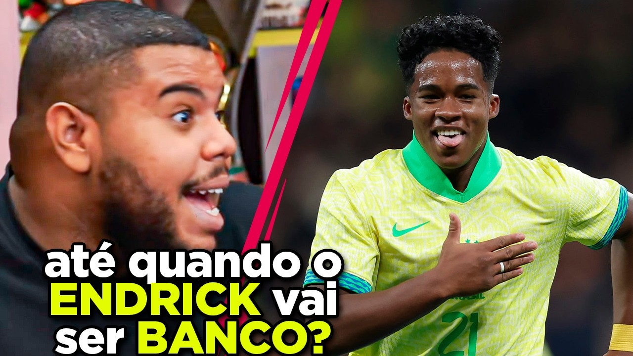 ENDRICK ESQUECIDO na Sele&ccedil;&atilde;o Brasileira