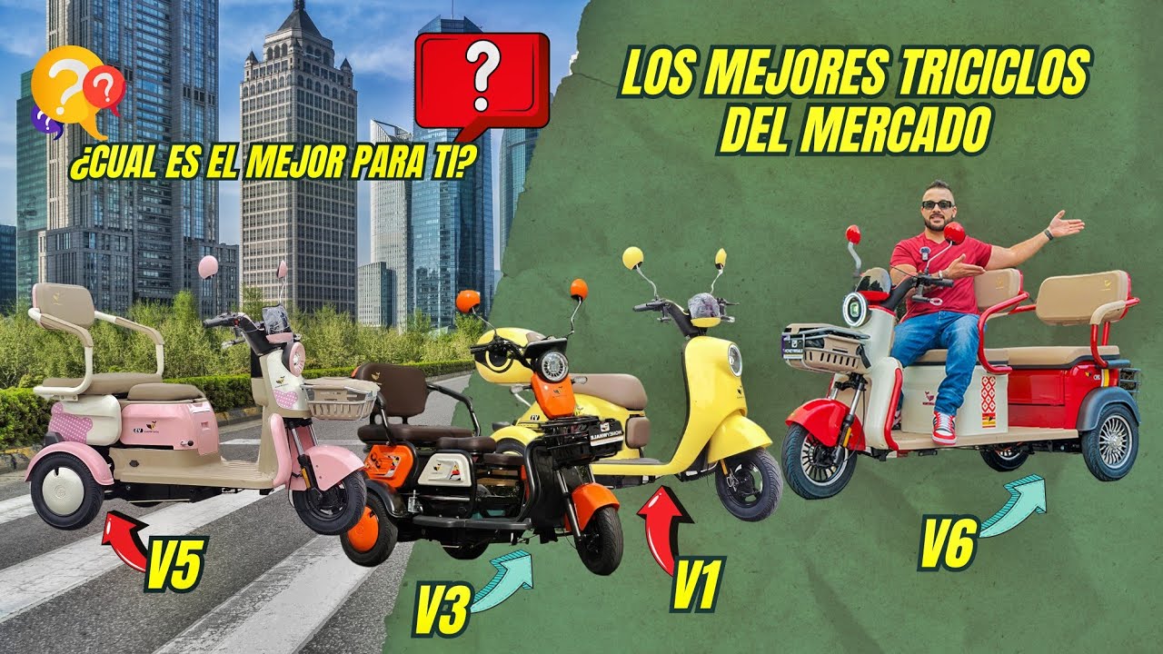 ¿Cuál de los triciclos eléctricos será el mejor, el más barato del mercado o el más grande?