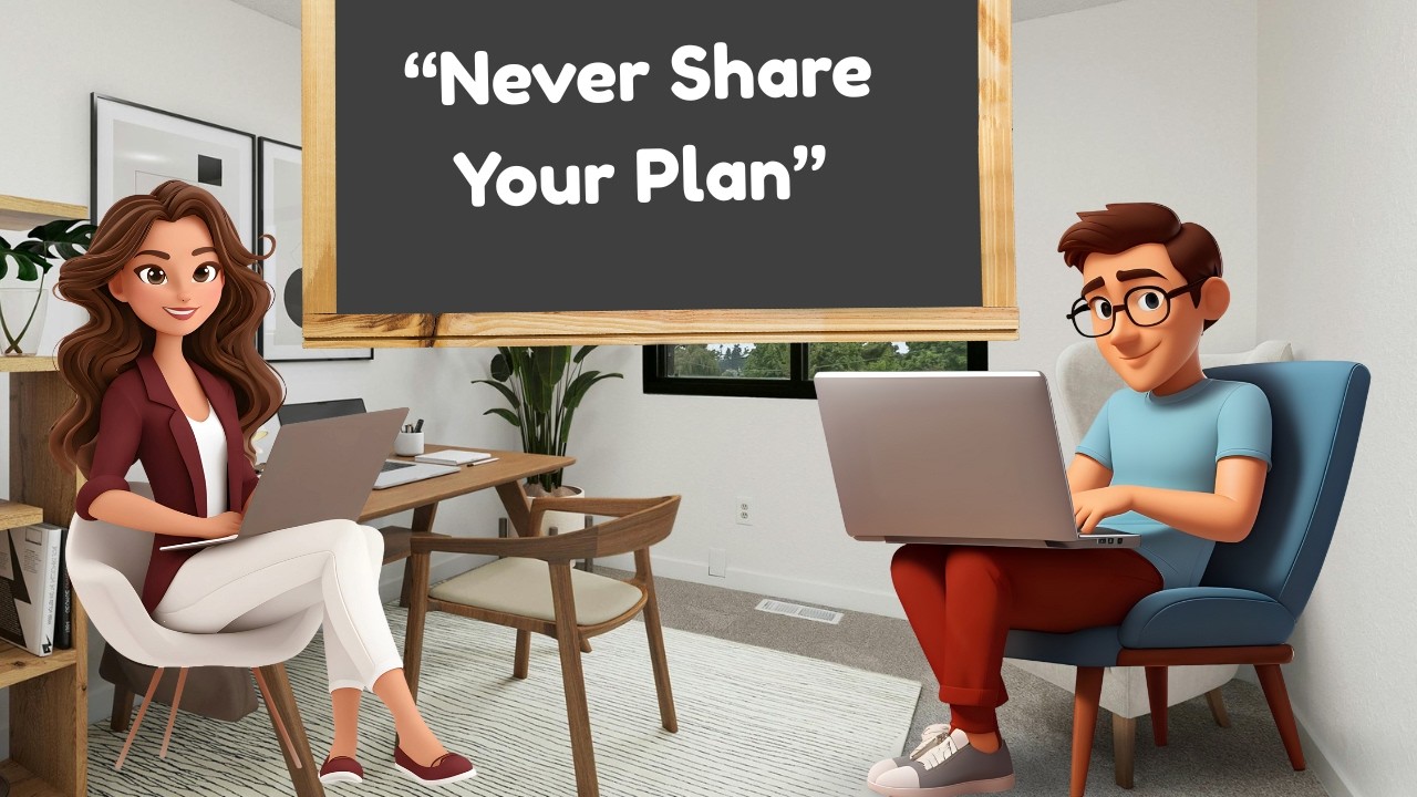 Never Share your Plan | English Listening and Speaking Practice