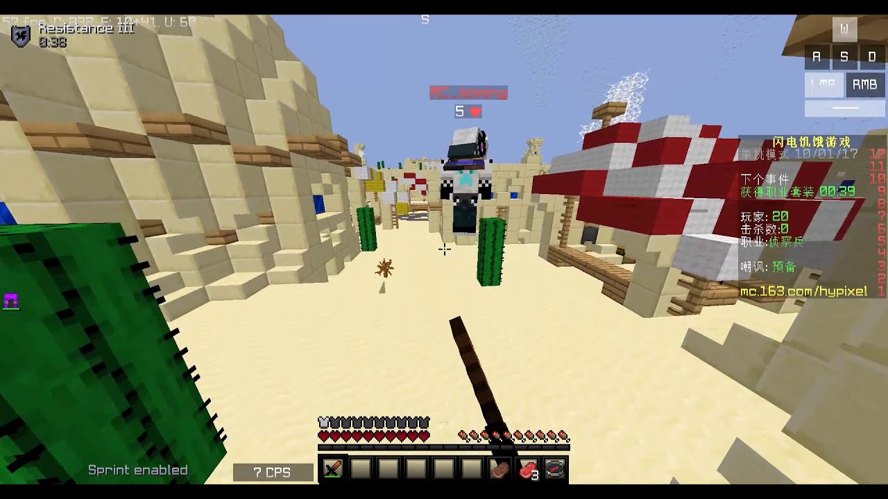 Frch-BSG montage on Chinese Hypixel