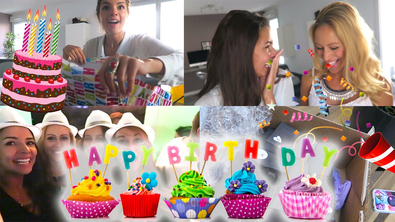 Safia fête son anniversaire: soirée, cadeaux, copines