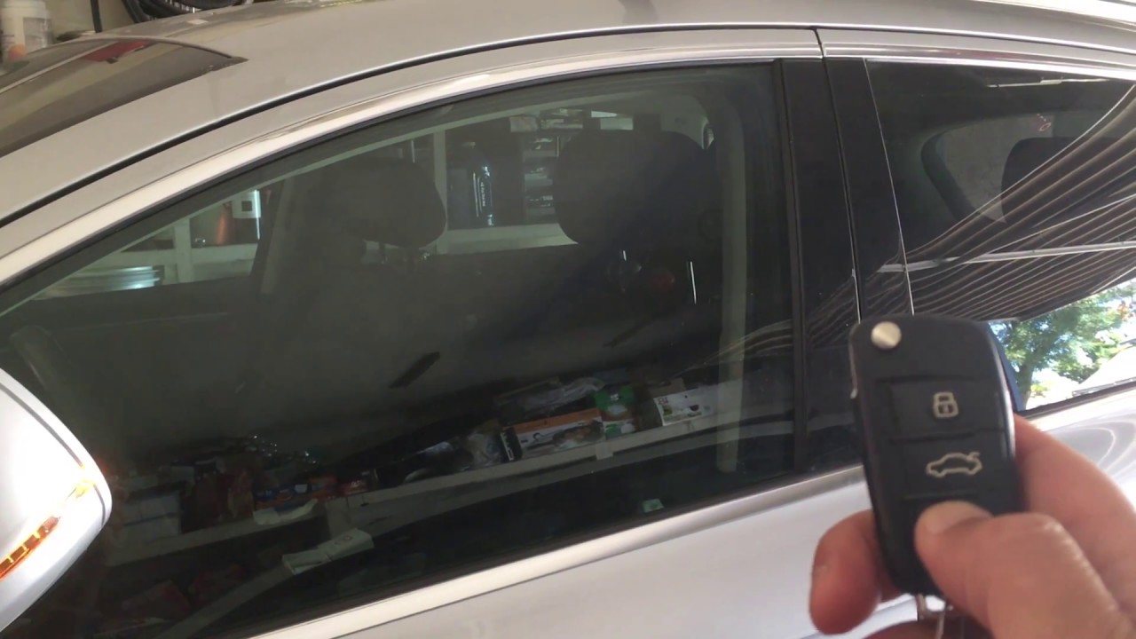 Open/Close Windows Via Key Fob For Audi Cars Using OBDeleven