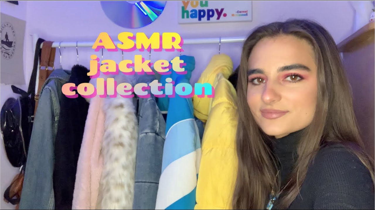 ASMR my jacket collection