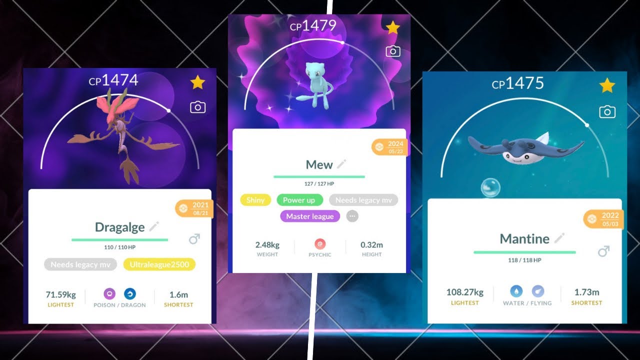 *THUNDER* SHINY MEW  in the Great League! | pokemon Go PvP