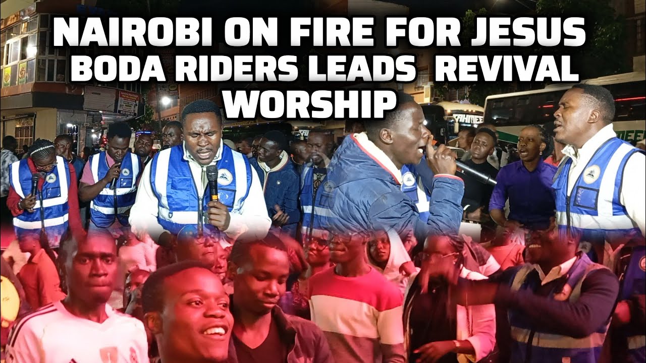 JAMANI YESU YUPO// KAMPALA STREET  CRIES FOR JESUS IN WORSHIP LED BY BODABODA RIDERS 