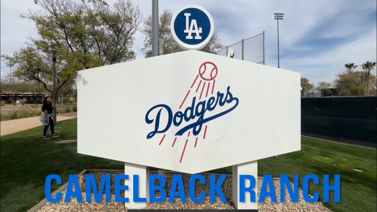 MLB Spring Training Team Store Shopping at Camelback Ranch Stadium - LA Dodgers / Chicago Whitesox
