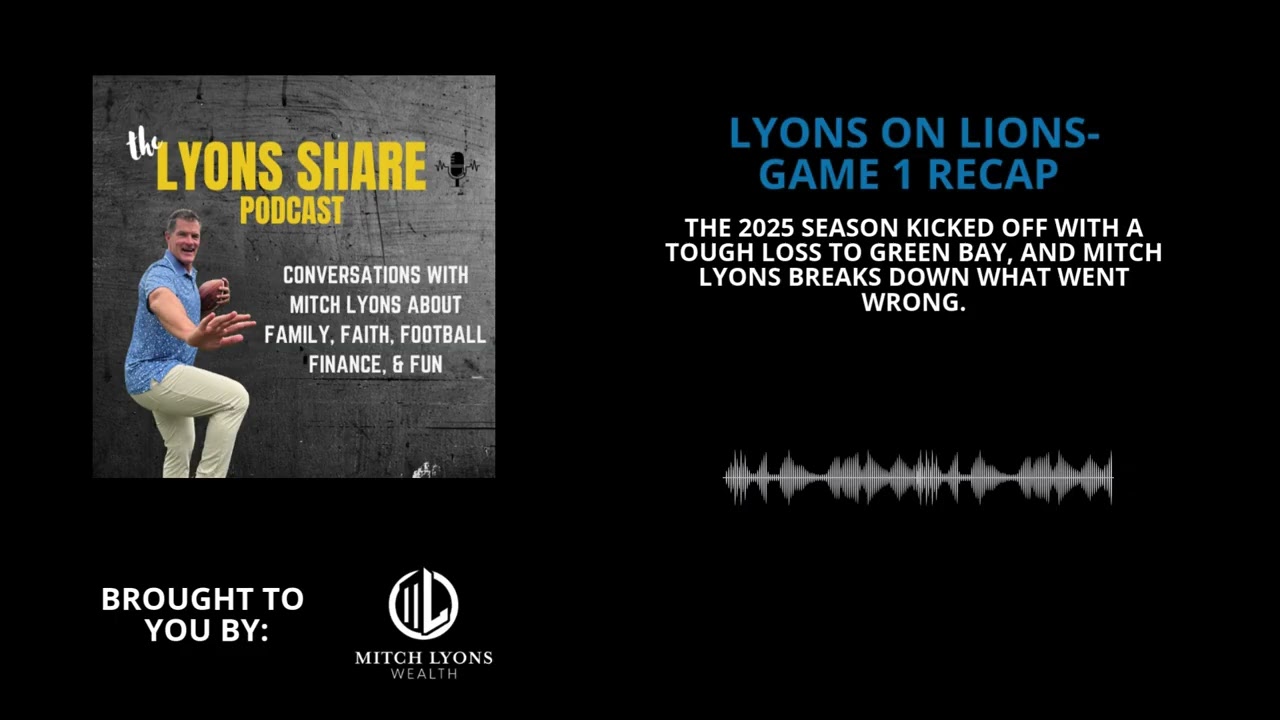 Lyons on Lions - game 1 '25