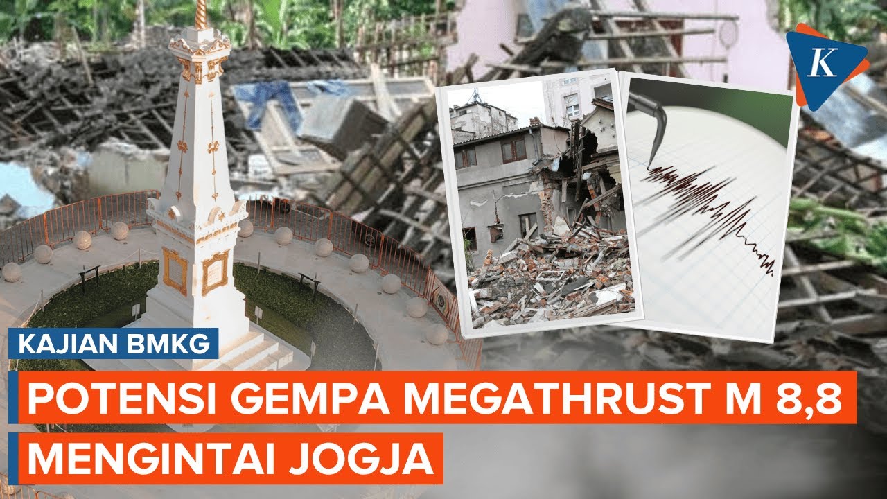 Kajian BMKG, Jogja Simpan Potensi Gempa Megathrust M 8,8