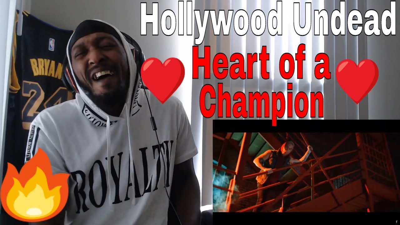 First Reaction Back To Hollywood Undead ft Papa Roach, Ice Nine Kills (Heart Of A Champion)