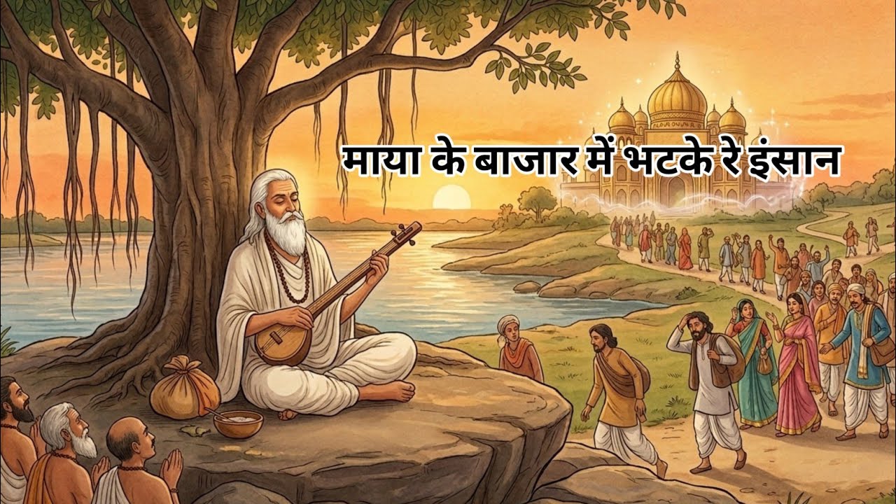 Maya Ke Bazaar Mein Bhatka Re Insaan | Sufi Bhajan | Heart Touching Spiritual Song