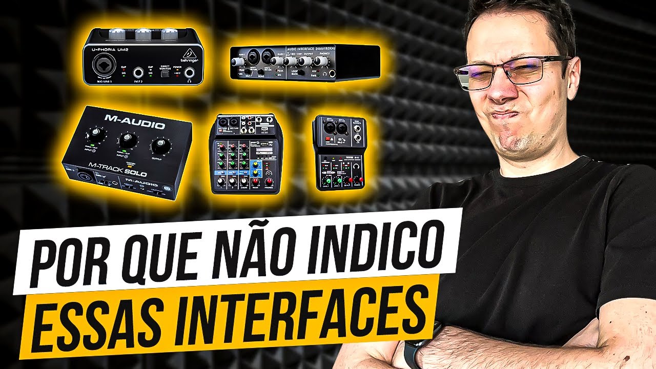 A Realidade sobre Interfaces de &aacute;udio SUPER BARATAS da CHINA