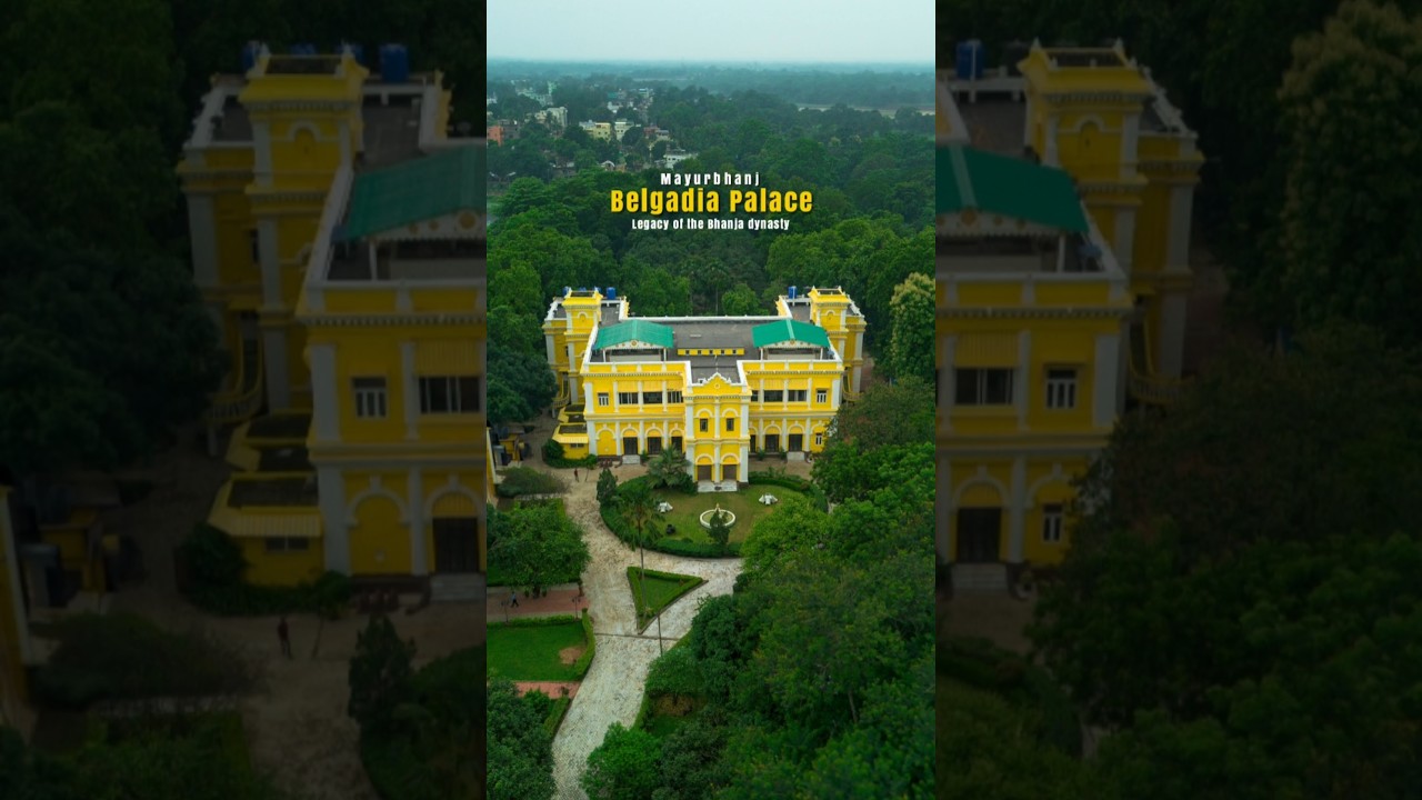 Beautiful Belgadia palace of Mayurbhanj 