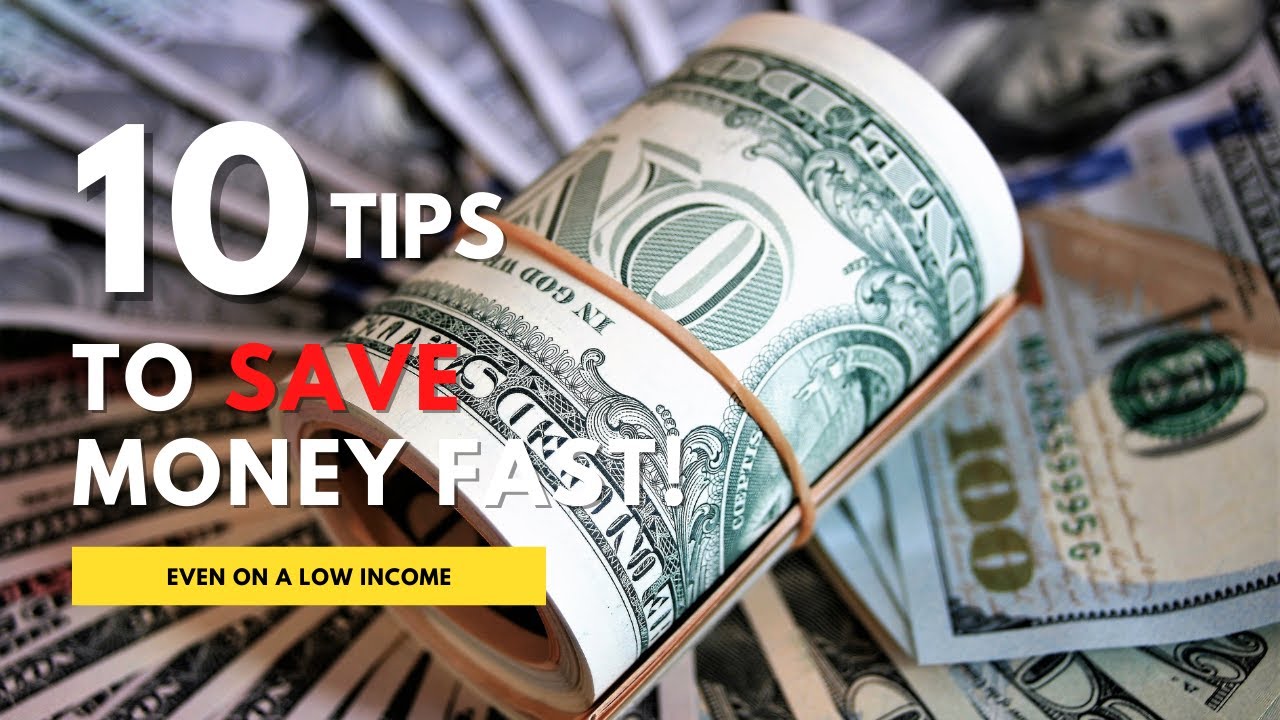 How to Save Money Fast | 10 Easy Tips Even on a Tight Budget or Low Income