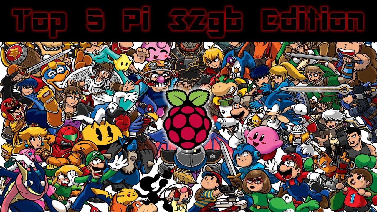 My Top 5 Raspberry Pi 32gb Retro Gaming Images - Nintendo, Sega, MAME + More