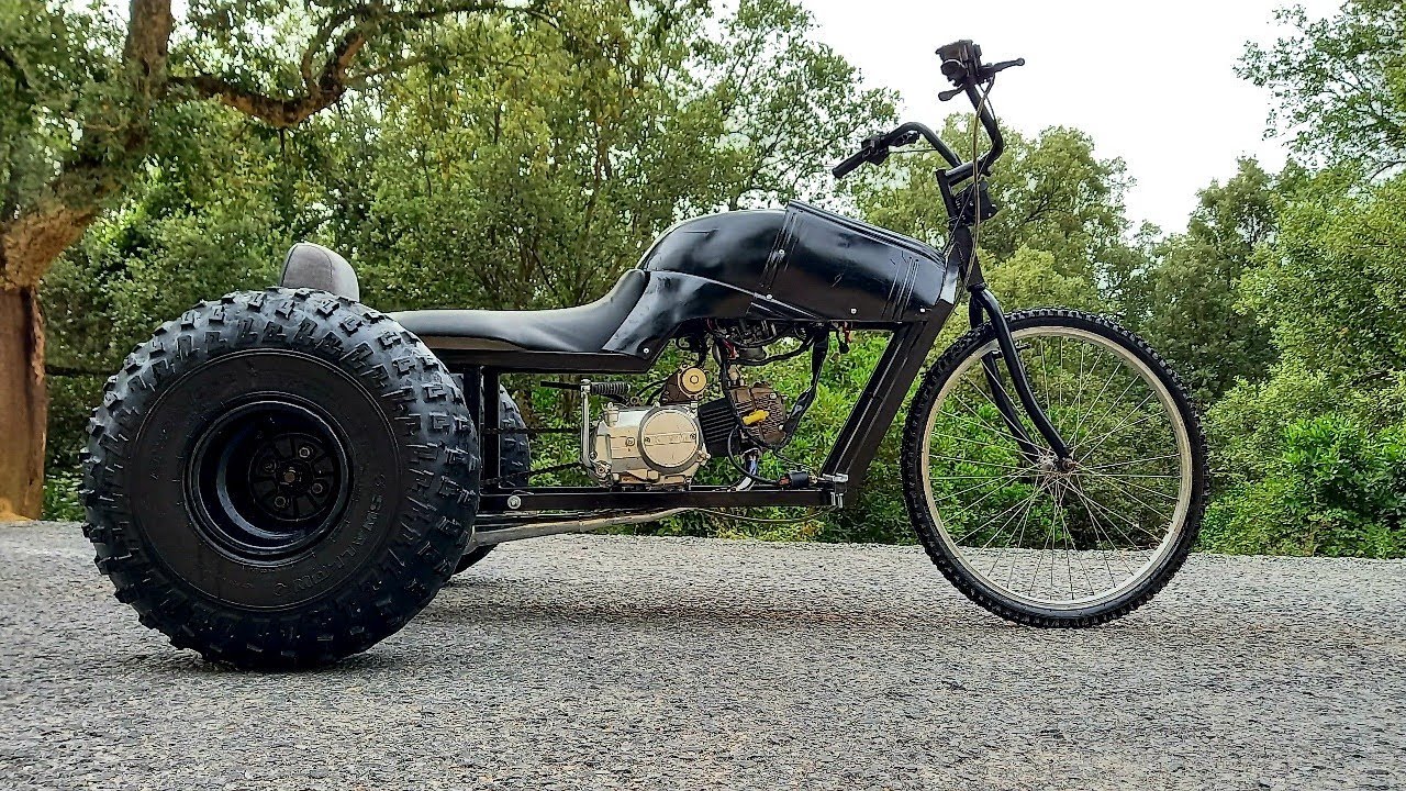 самодельный трехколесный велосипед - Homemade Trike Project