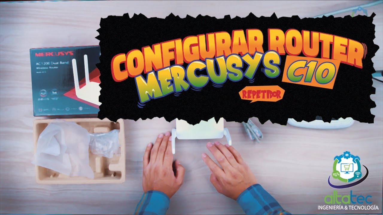 Como CONFIGURAR Router MERCUSYS AC10 en Modo REPETIDOR (Paso a Paso)