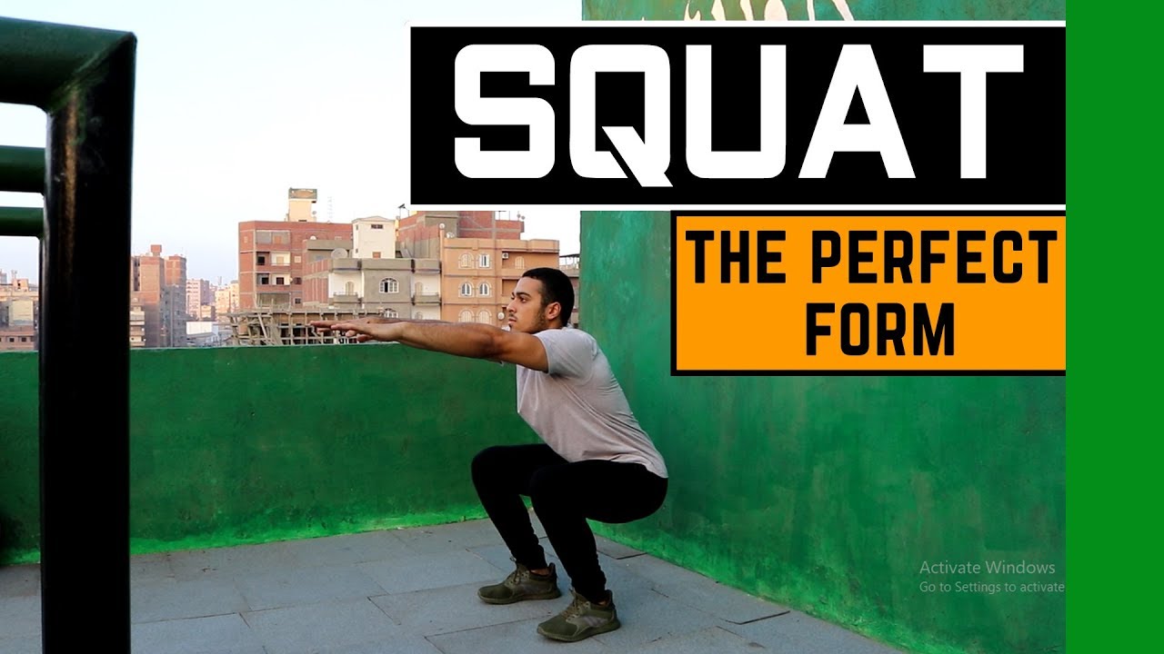 Master the Squat + Correct Your SQUAT Form - (الطريقة الصحيحة لتمرين السكوات) | AflatonTraining