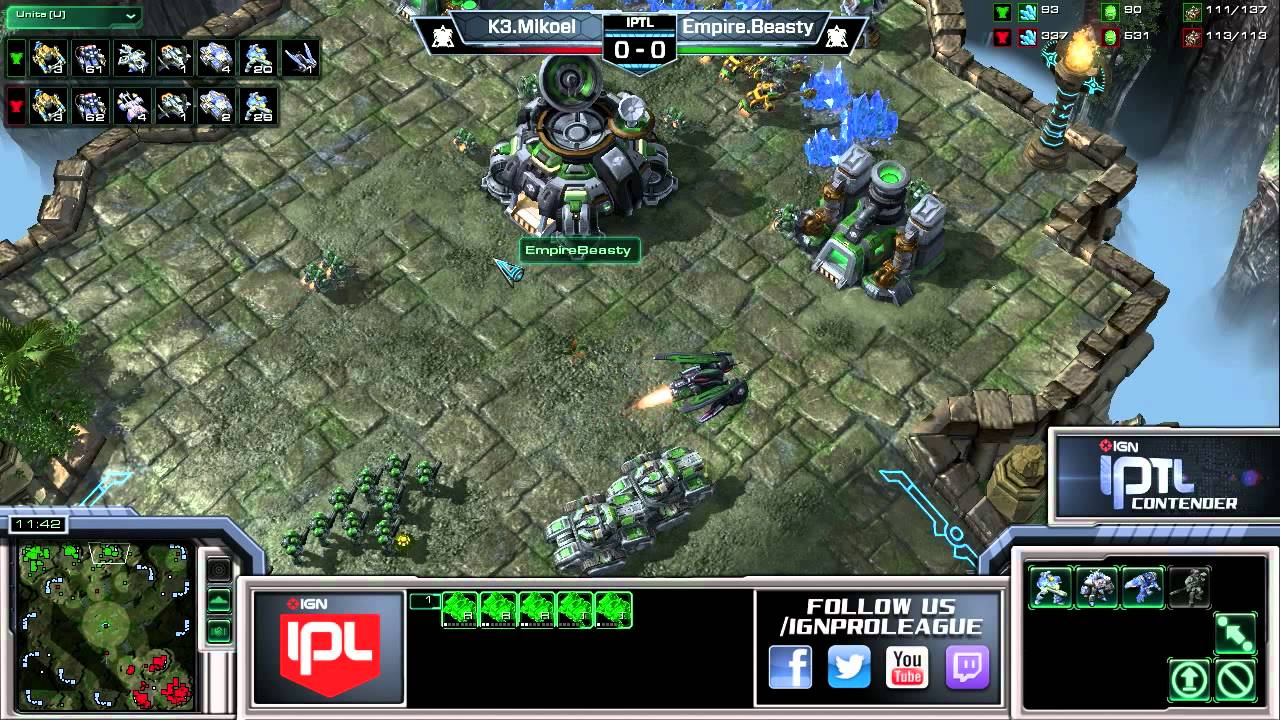 Empire vs Karont3 - Game 1 - IPTL Contender S1