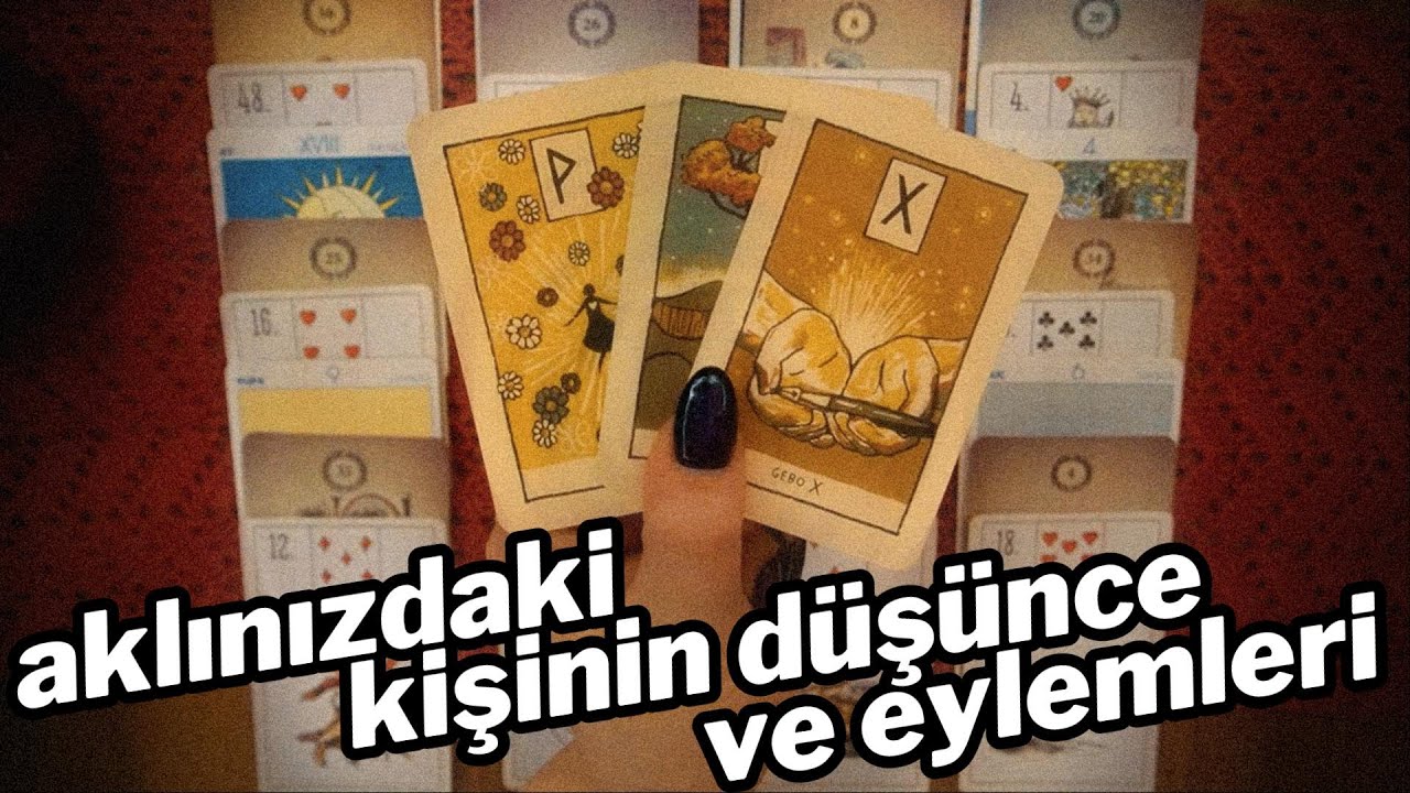 🔮aklınızdaki kişinin düşünce & eylemleri 🔮 | #kolektifaçılım #tarotaçılımı
