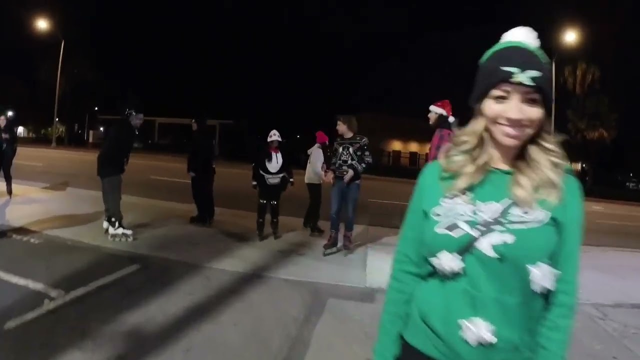 Inland Empire Night Skate - Riverside California Festival of Lights - December 1st, 2022