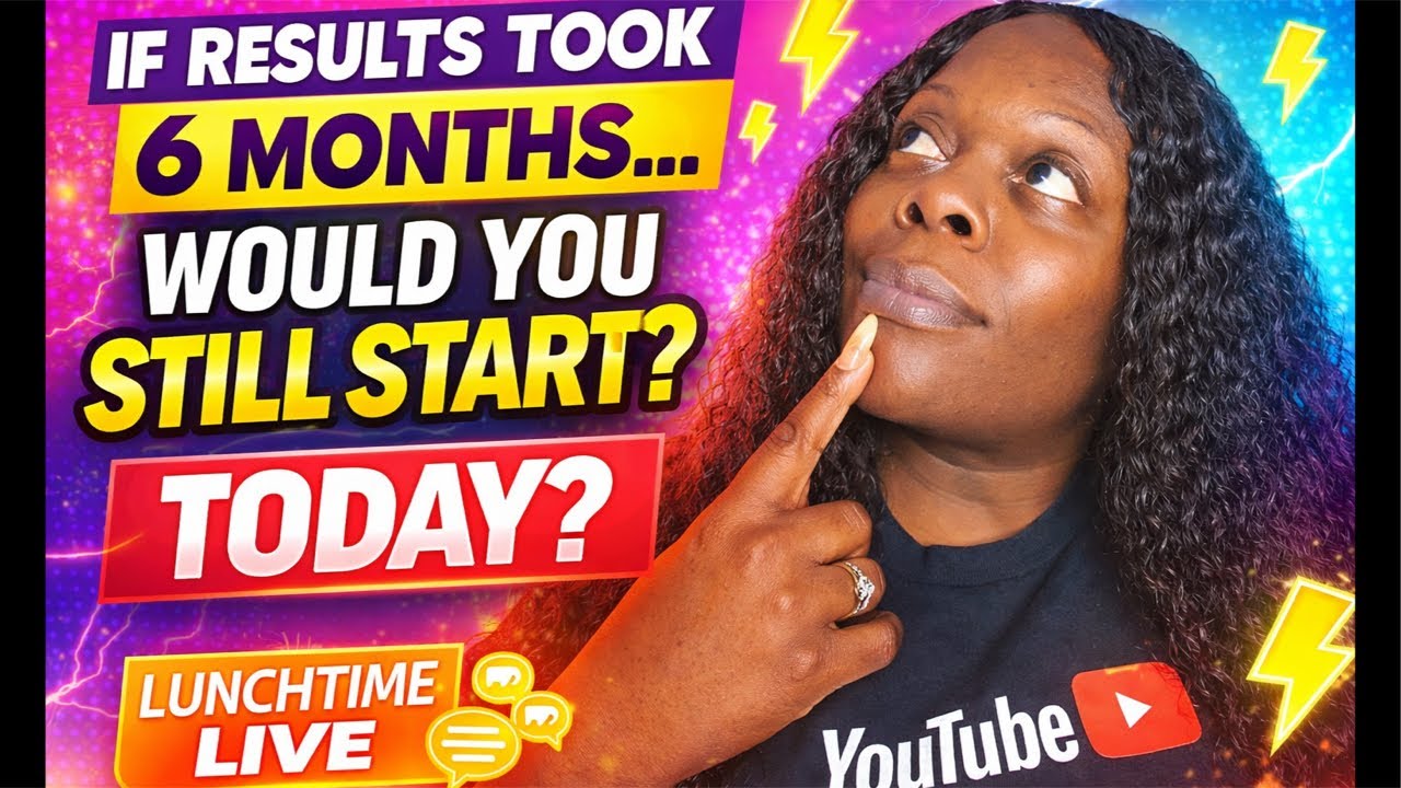 If Results Took 6 Months, Would You Still Start?”