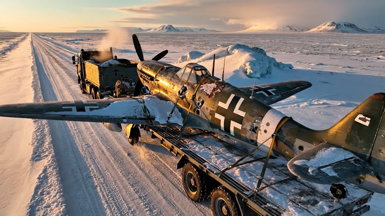 Frozen WWII Fighter Rediscovered — Restoring a Lost Warplane Buried in Snow