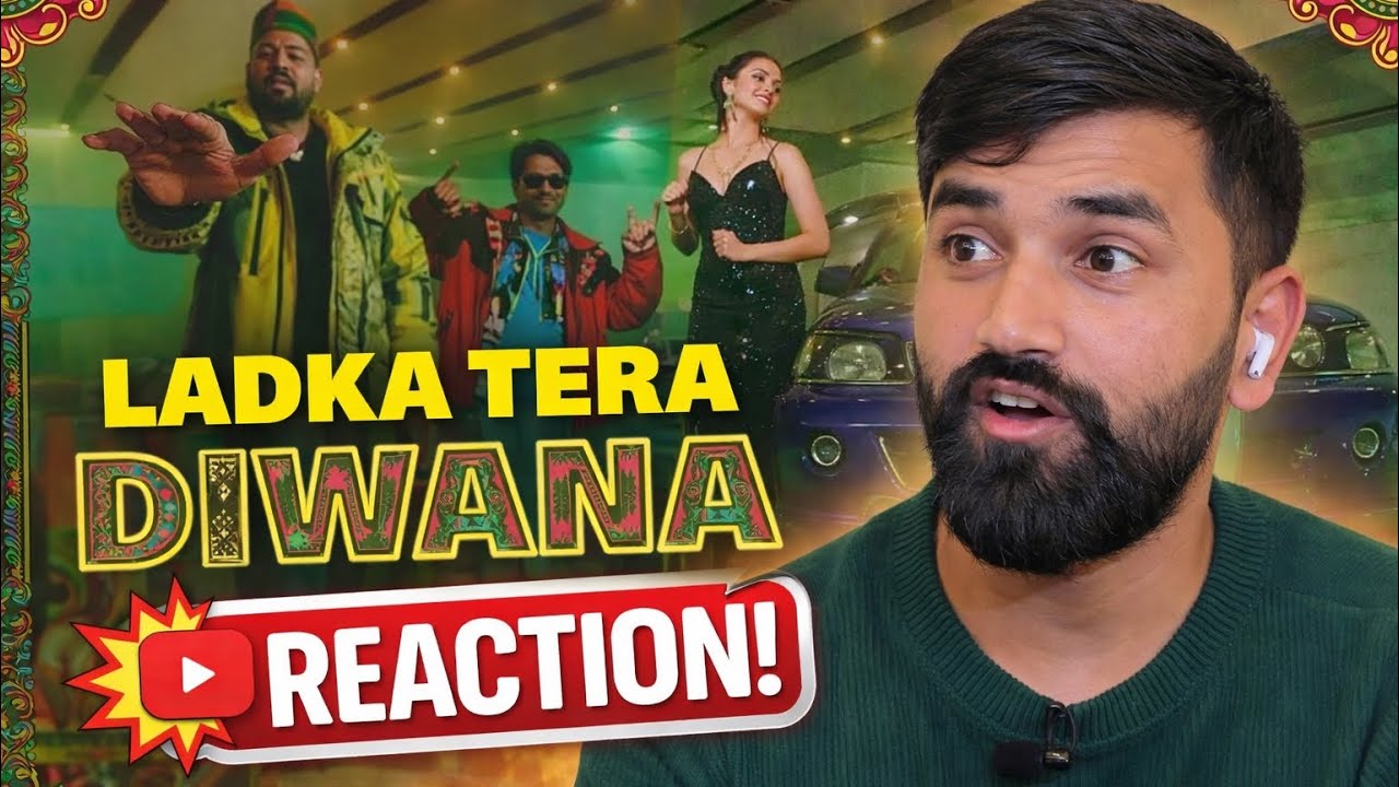 Reaction On Ladka Tera Diwana | SIRAZEE x Manju Nautiyal x Bijju Bhai || Pankaj Ruhan 