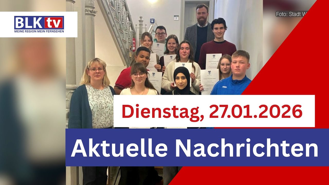 Nachrichten aus dem Burgenlandkreis heute | 27. Januar 2026