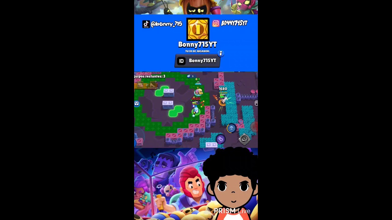 JUGANDO BRAWL STARS CON SUBS 👻 #brawlstars #shorts