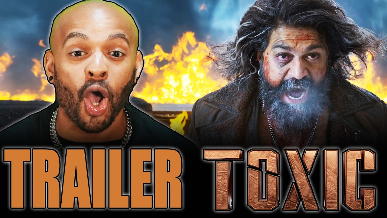 AURA NEEDS YASH 🗿🔥 | TOXIC ENGLISH Trailer Reaction