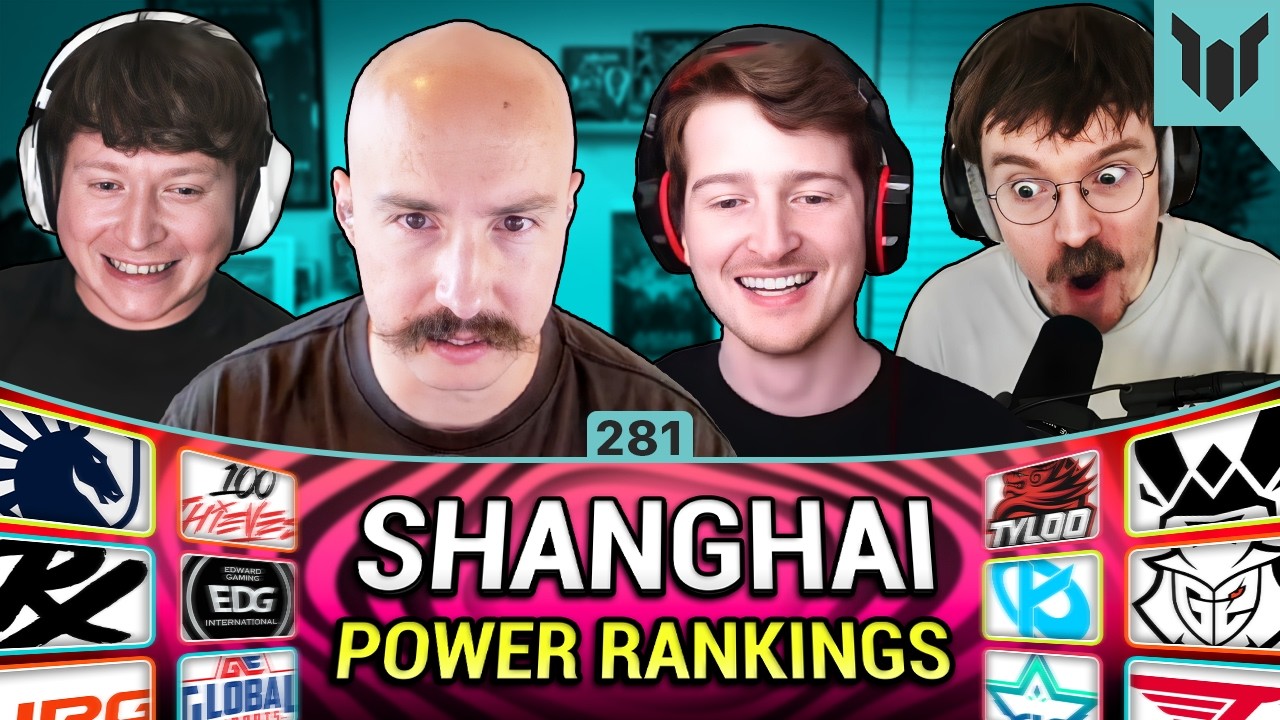 Power Ranking every team at Champions Shanghai &mdash; Plat Chat VALORANT Ep. 281