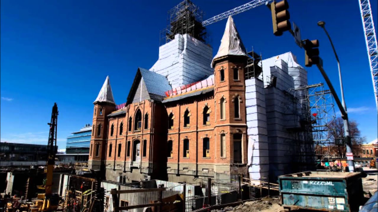 From Tabernacle to Temple: Provo's Burned and Ruined Historic Landmark Restored