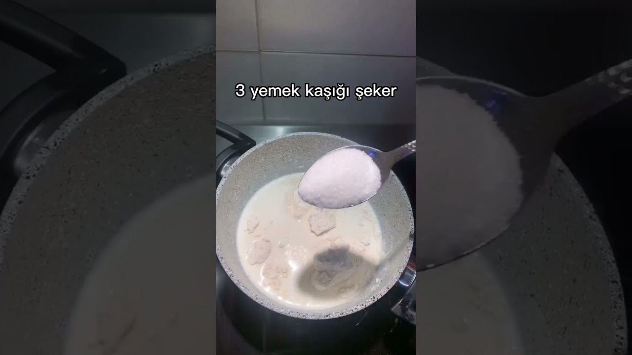 3 MALZEMELİ KOLAY TATLI #pratiktarifler #tatlıtarifleri #yemektarifleri