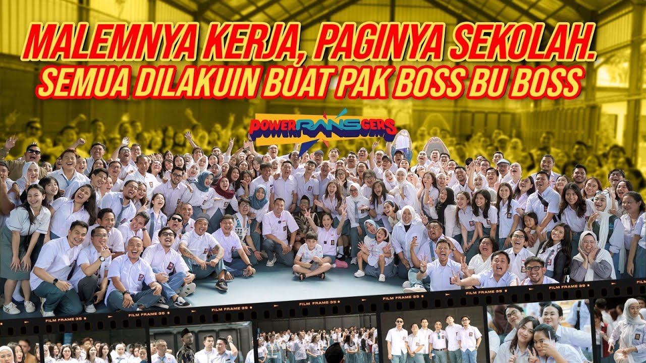 RANSGER BACK TO SCHOOL! ULANG TAHUN PALING TOTALITAS