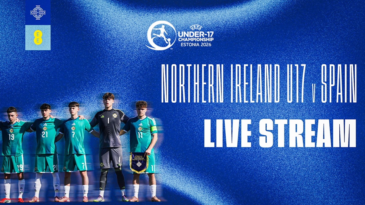 Northern Ireland U17 v Spain | Euro Round 2 Qualifier