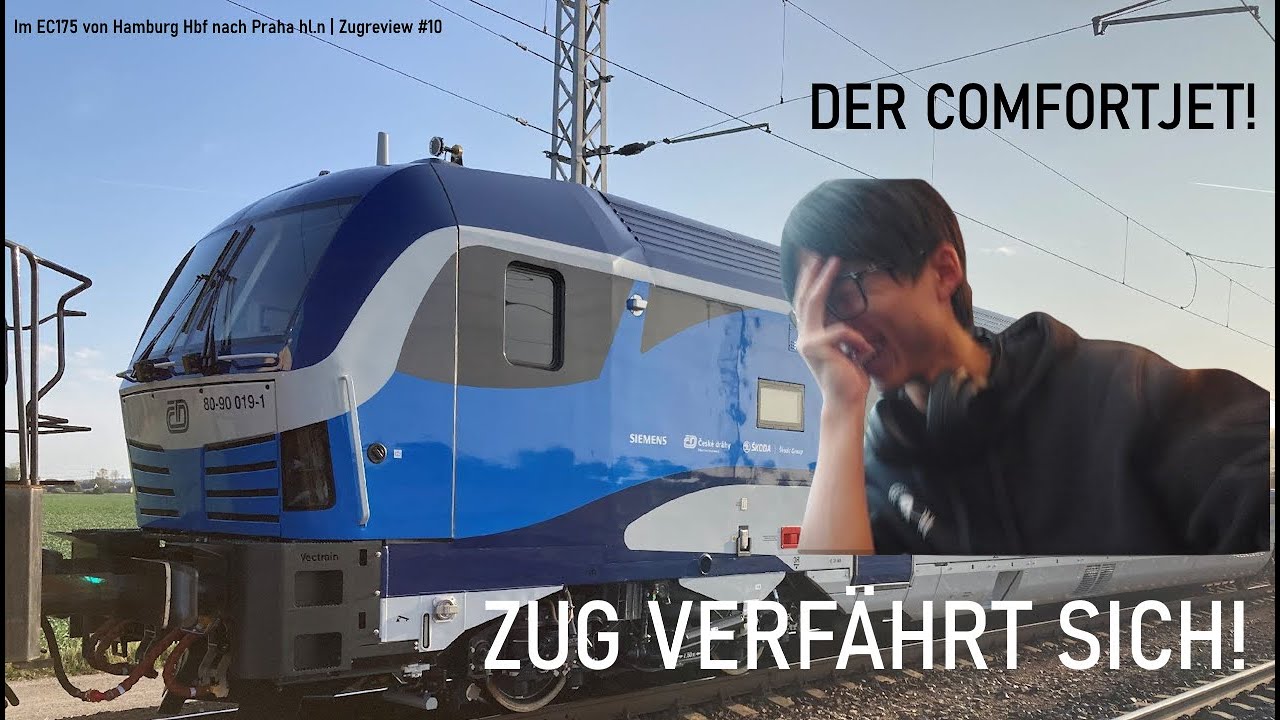 CD ComfortJet - Eine Revolution? | EC175 Hamburg nach Praha | Zugreview #10 (2025)