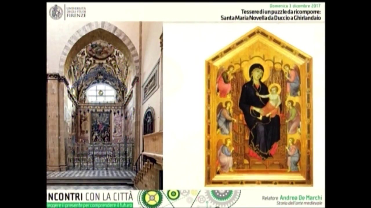 Incontri con la città: Tessere di un puzzle da ricomporre: Santa Maria Novella....