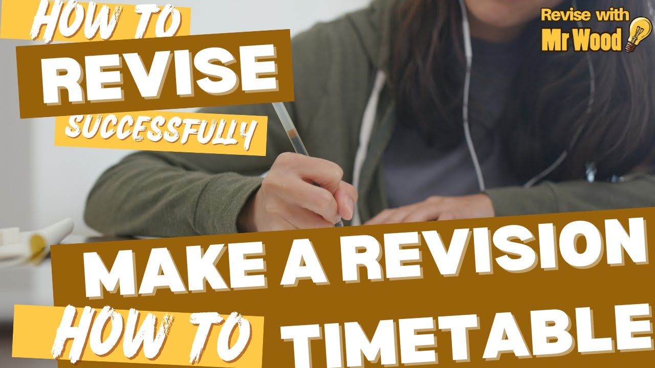 Everything you need to know about revision, including techniques and timetable #gcse #revision