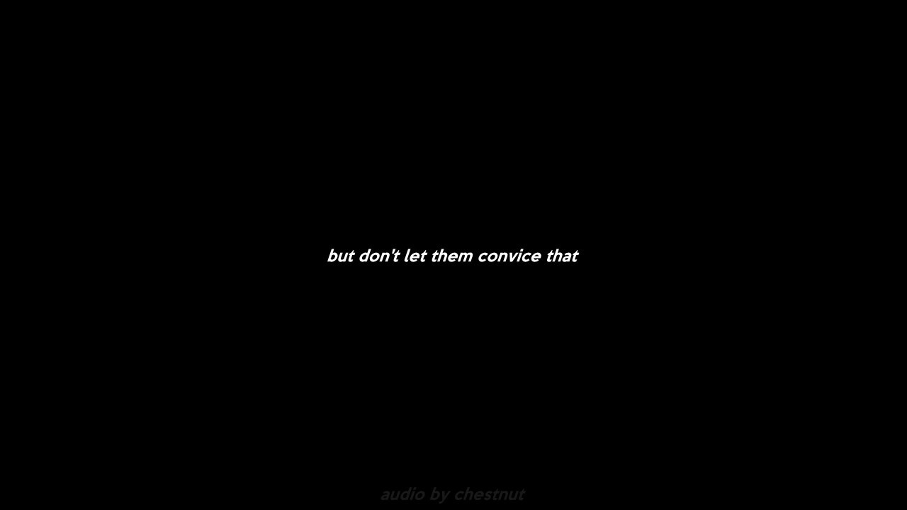 [FREE AUDIO] I'm afraid