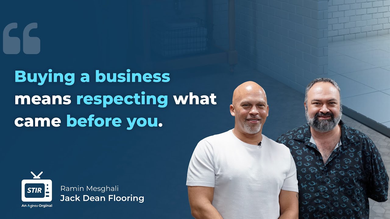 Ramin Mesghali’s path to business ownership is anything but typical.