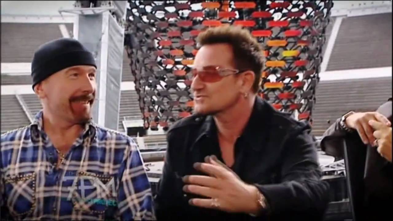 U2 interview with Rove McManus on The 7pm Project - Australian Tour/Jay Z announcement