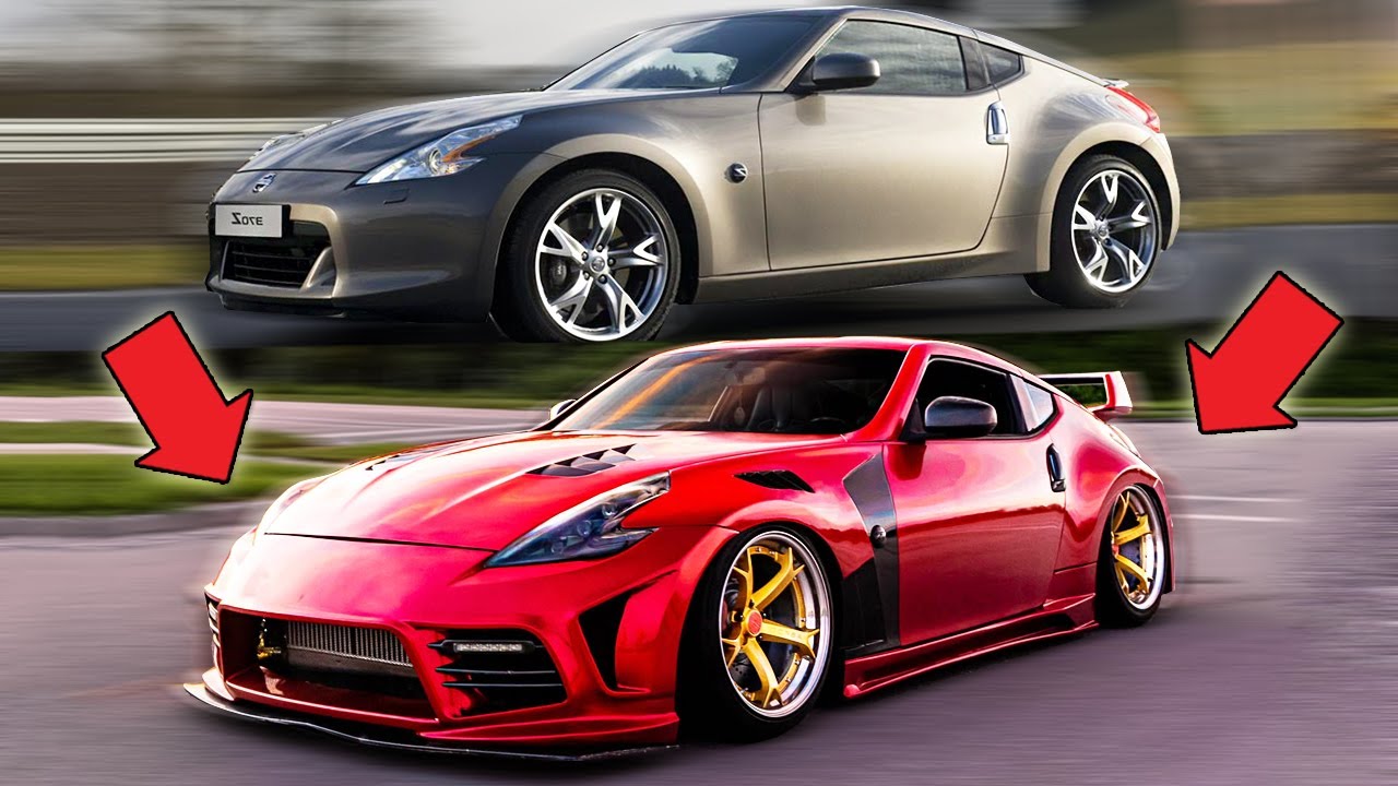 CONVERTÍ un NISSAN 370z BARATO EN UN TURBO 370z de $50,000 en 21 MINUTOS!(INCREIBLE)